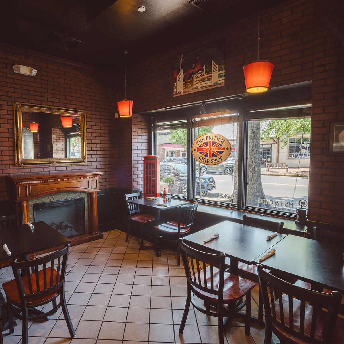 Inside of The British Chip Shop Haddonfield Image