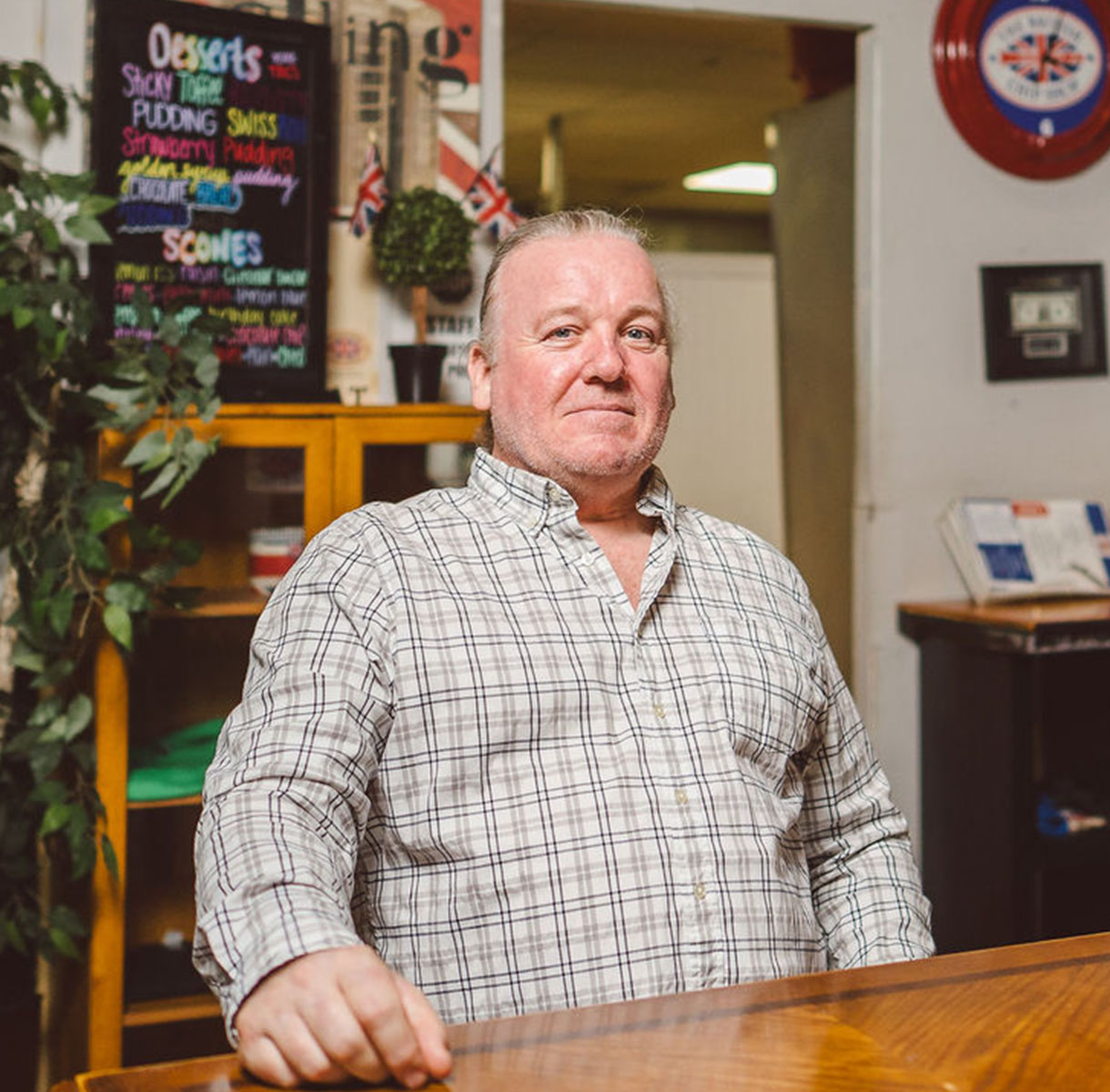 Chef Ian Whitfield The British Chip Shop